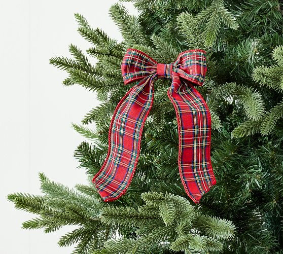 Plaid Bow Clip | Pottery Barn (US)