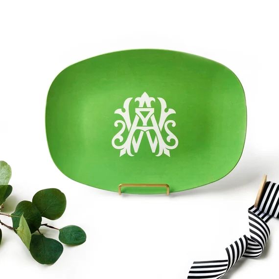 Serving Platter |  Personalized Platter |  Monogrammed Platter  |  Hostess Gift  |  Personalized ... | Etsy (US)