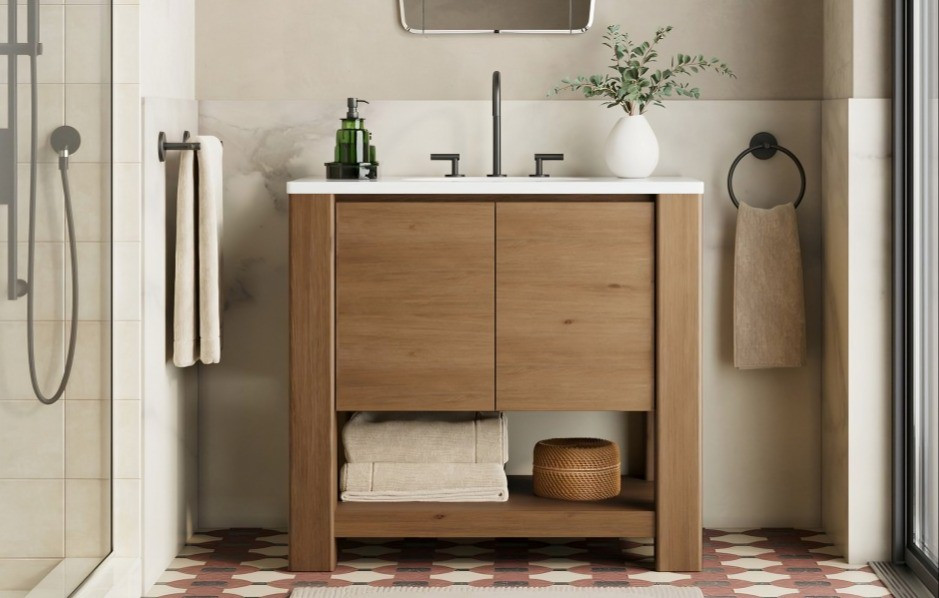 Give your bathroom a makeover that will have you feeling spa-worthy without breaking the bank!   We're sharing easy DIY tips, clever storage solutions, and budget-friendly decor ideas. #bathroomdecor #ltkbathroom

#LTKHome #LTKActive #LTKSaleAlert
