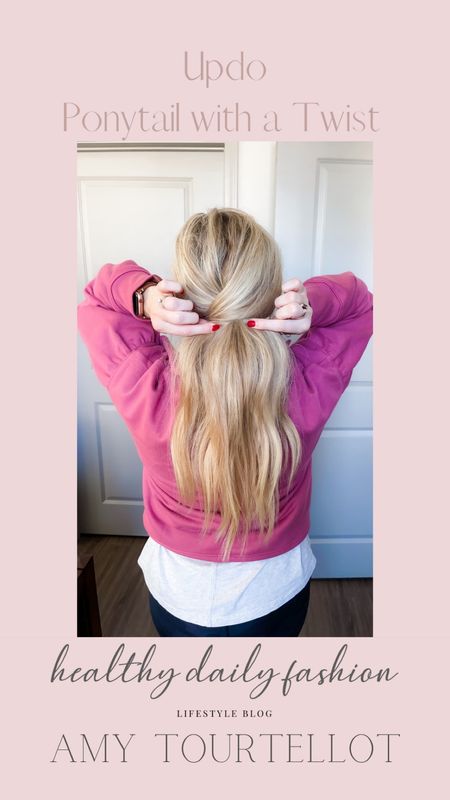 Hair Updo easy for long hair. Ponytail twist. Pinterest inspo 


#LTKworkwear #LTKbeauty #LTKstyletip