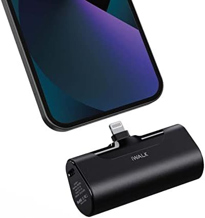 Amazon.com: iWALK Small Portable Charger 4500mAh Ultra-Compact Power Bank Cute Battery Pack Compa... | Amazon (US)