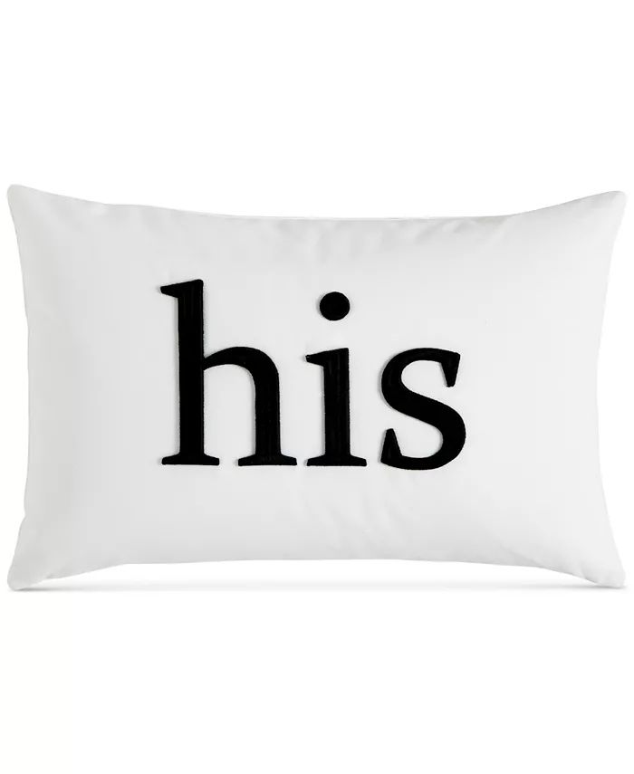 Charter Club CLOSEOUT! Word Decorative Pillow, 12 | Macy's
