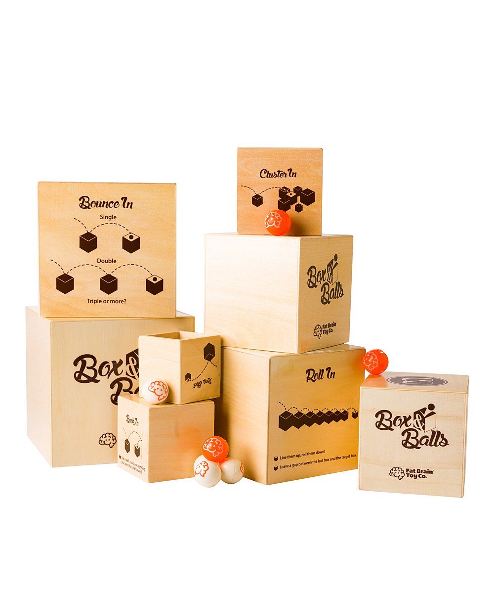Fat Brain Toy Co. Box N Balls Toy Building Set | Zulily