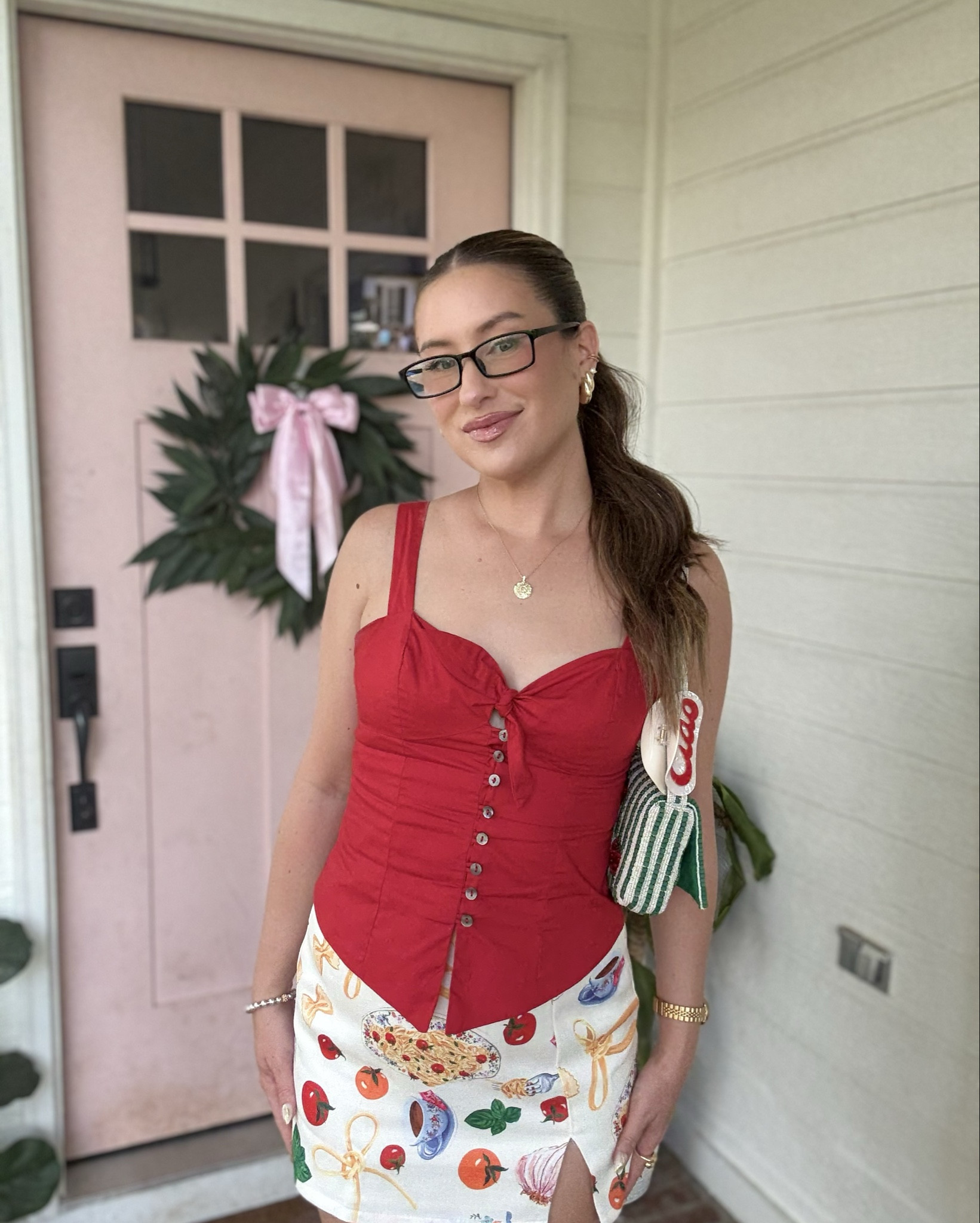 The cutest little outfit with a chic pasta / food print . 

#LTKSeasonal #LTKFindsUnder50 #LTKFindsUnder100