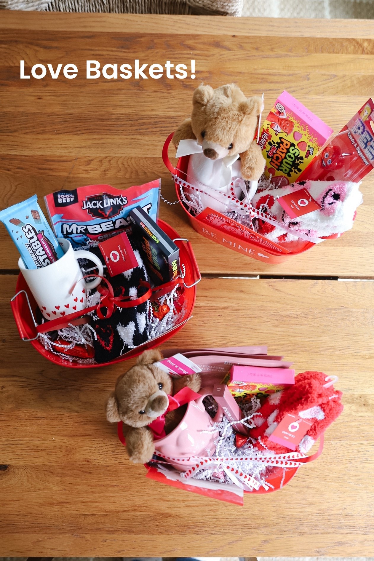 Fun love basket inspo for boys and girls. Most available overnight, same day delivery, or store pick up! 

#LTKKids #LTKmomlife #LTKValentine