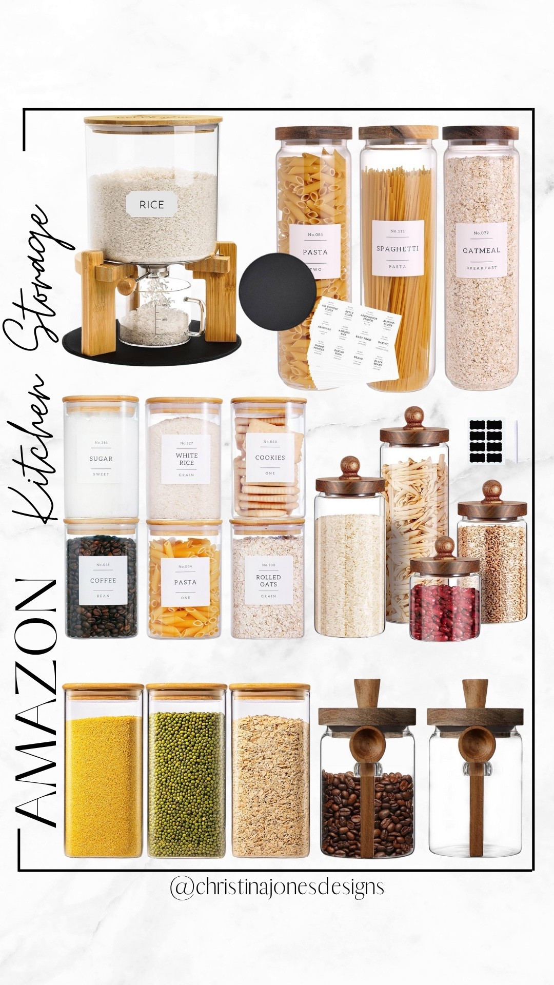 Amazon Kitchen Organization & Storage Must-Haves! 

#LTKFindsUnder100 #LTKStyleTip #LTKHome