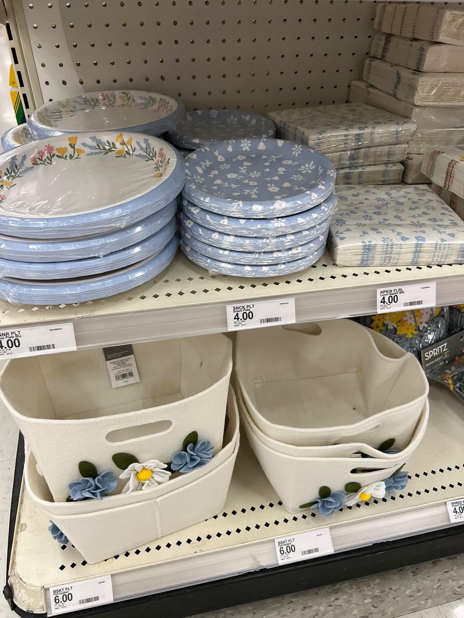 Target Finds! Spring paper products! 