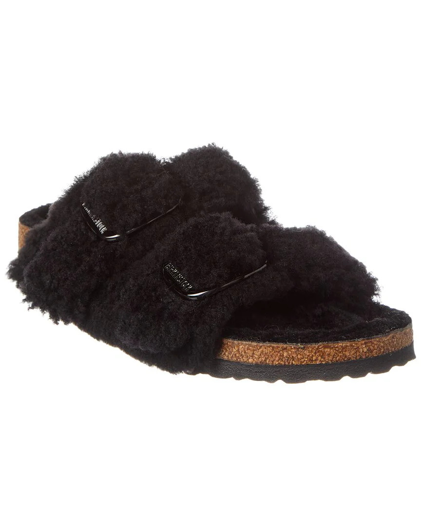 Birkenstock Arizona Big Buckle Narrow Shearling Sandal | Shop Simon