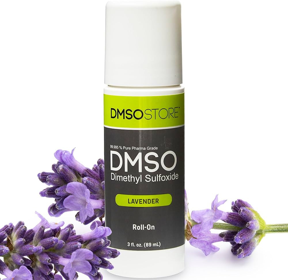 DMSOSTORE Lavender DMSO Roll-On, 3 oz, 99.995% Pharma Grade, BPA-Free, Industrial-Grade Solvent | Amazon (US)