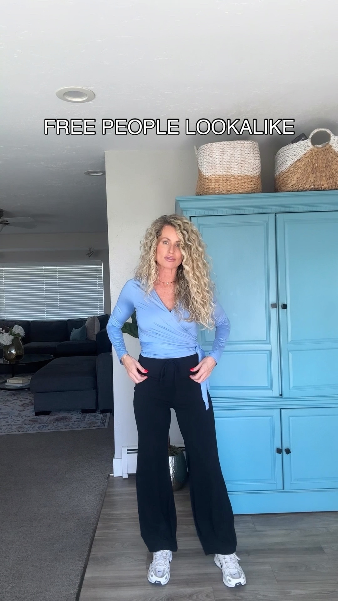 Free people look for less. Great fabric. Great style. Great detail. I sized up on the fold over balloon hem pants to make sure they’re long enough. I am 5’7 

￼ The baggy pair are true to size. Wearing a size small. Part of the Amazon spring sale.

#LTKSaleAlert #LTKfitnessgoals #LTKgrwm