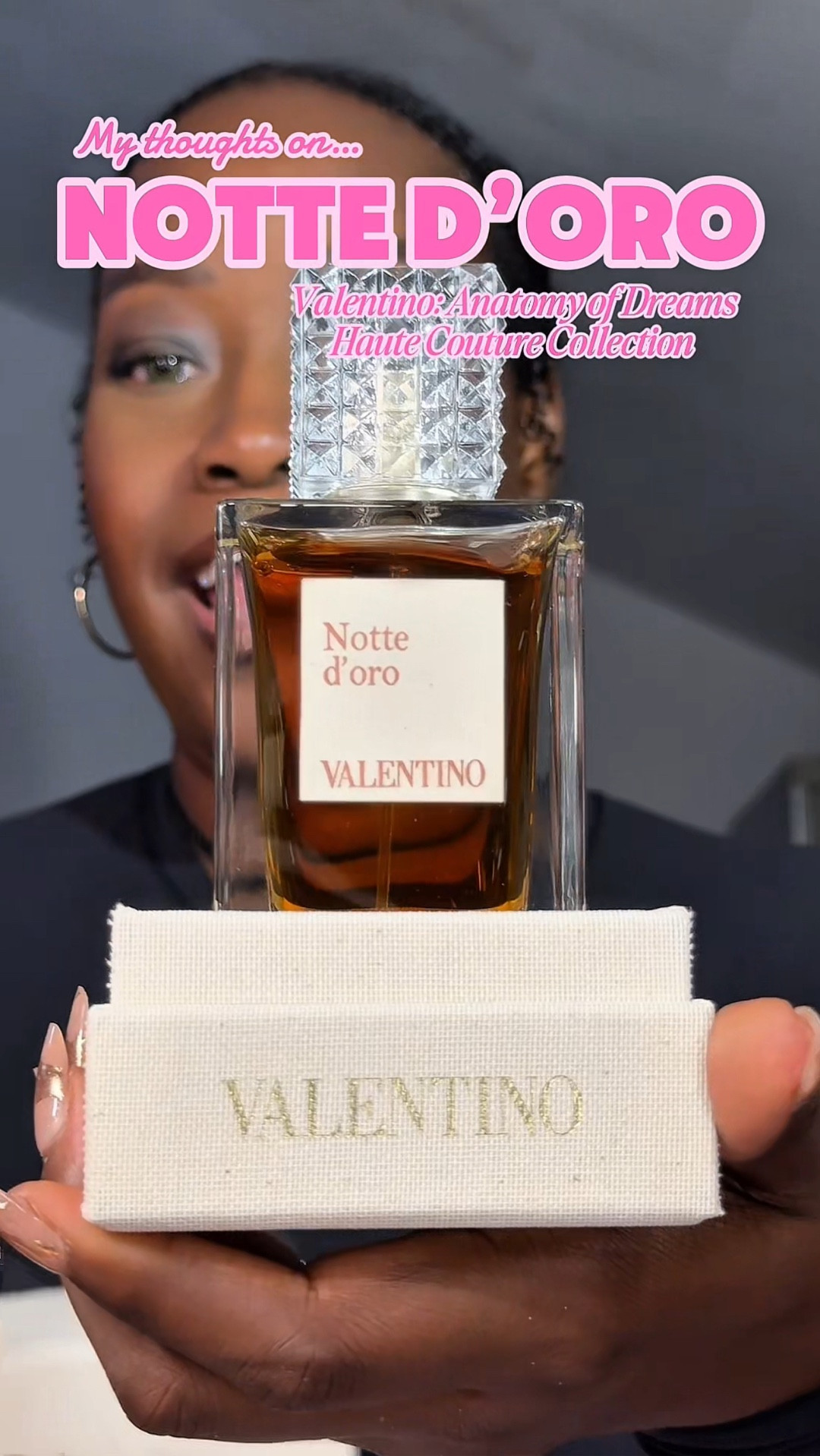 Let’s talk about this gorgeous luxury perfume that Valentino Beauty gifted me! It’s from their anatomy of dreams collection and it smells divine! I don’t think this is gonna be everyone’s daily driver perfume but when you want to throw on something that smells luxurious, mysterious, and a little vampy this should definitely be something that would make the list! Also, if you are a fan of cherry and Oud, and you have enough room left in your heart for some florals. You’re definitely going to enjoy this one! Have you already smelled this fragrance? Do you own any of this collection? LMK and this will be available right in my LTK🖇️!

Dying to be a fragrance expert? Wanna learn how to layer like a pro?Join Scent Society here: https://www.skool.com/thescentsociety/about in my Linktree or comment “scent society” on instagram to get a DM  to sign up!
 
Featured scent:
@Valentino.Beauty Notte d’Oro (LTK🖇️)


#LTKBeauty