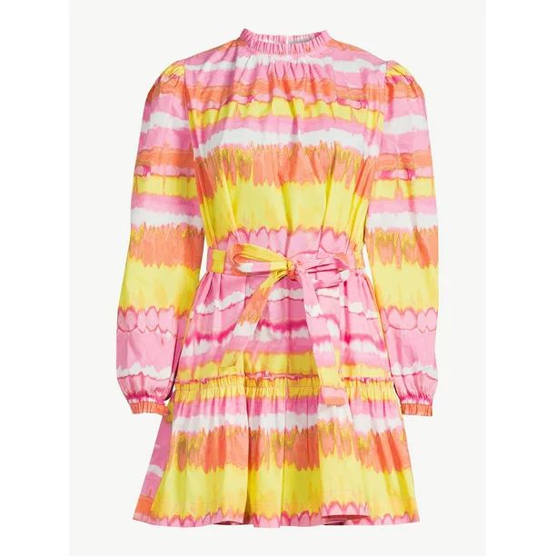 ScoopScoop Women's Mock Neck Tiered Mini DressUSD$36.00 | Walmart (US)
