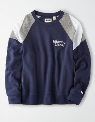 Tailgate Women's PSU Nittany Lions Colorblock Sweatshirt | American Eagle Outfitters (US & CA)