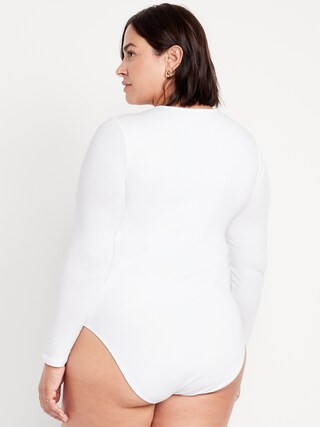 Long-Sleeve Crew-Neck Bodysuit | Old Navy (US)