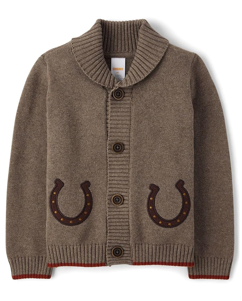 Gymboree Boys and Toddler Long Sleeve Cardigan Sweaters | Amazon (US)