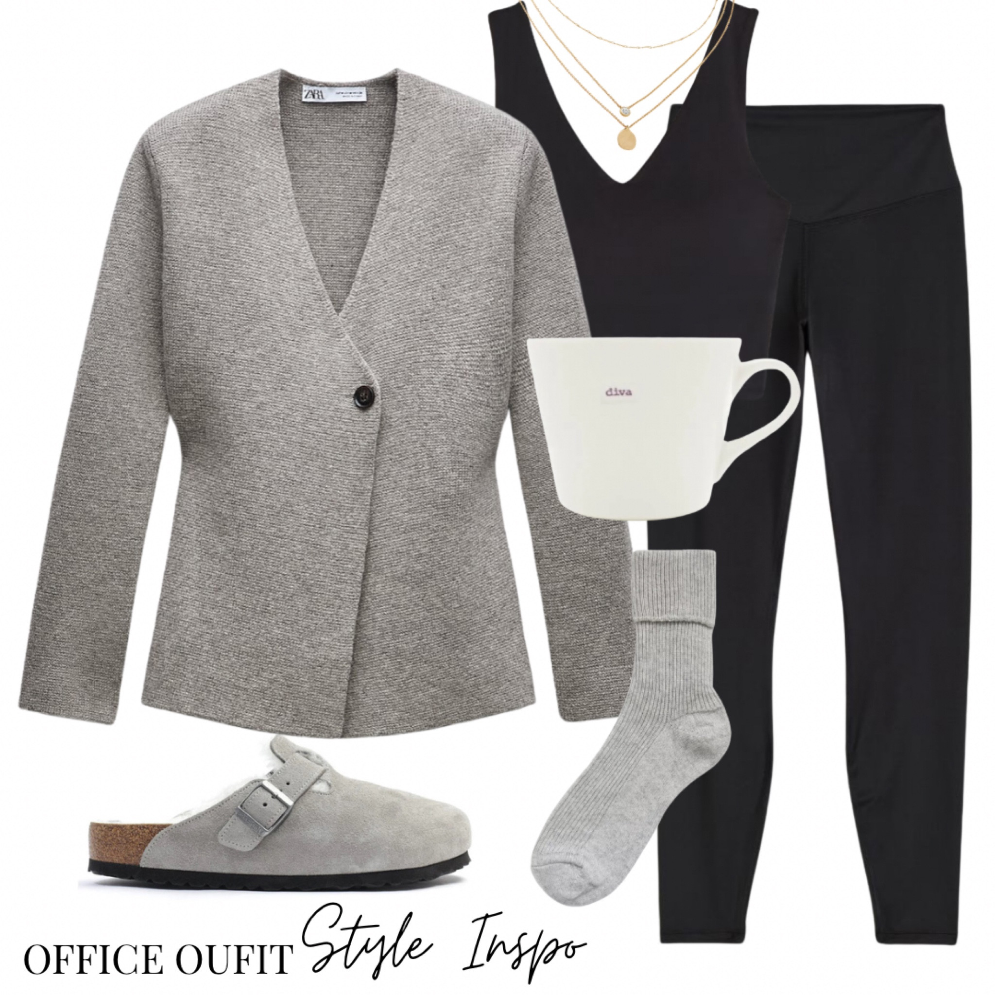 Working from home. 

Comfy, warm with a smart tophalf 😉 



#LTKworkwear