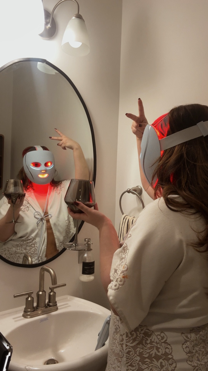 Welcome back to my Renaissance in real time 🎨👩‍🎨 I may look like I have my ish together, but the reality is I don’t take care of myself like I used to.  Wearing a bunch of hats during the day keeps me busy and fulfilled, but when I’m forced to slow down I don’t know what to do with myself. The very first habit I want to rebuild is a nighttime routine where I can take a few minutes to slow down and actually practice self care.I’m hoping creating little realistic routines throughout my day will be the foundation for pushing myself to do other things for myself like I used to. 

🧴Skincare girls, chime in! Let me know what I should add or if you have any product recommendations. I’m ready to try it all! 

#LTKselfcare #LTKdayinmylife #LTKvlog