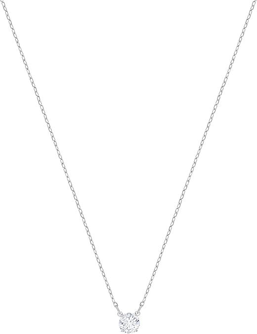 SWAROVSKI Women's Attract Crystal Jewelry Collection, Rhodium Finish | Amazon (US)