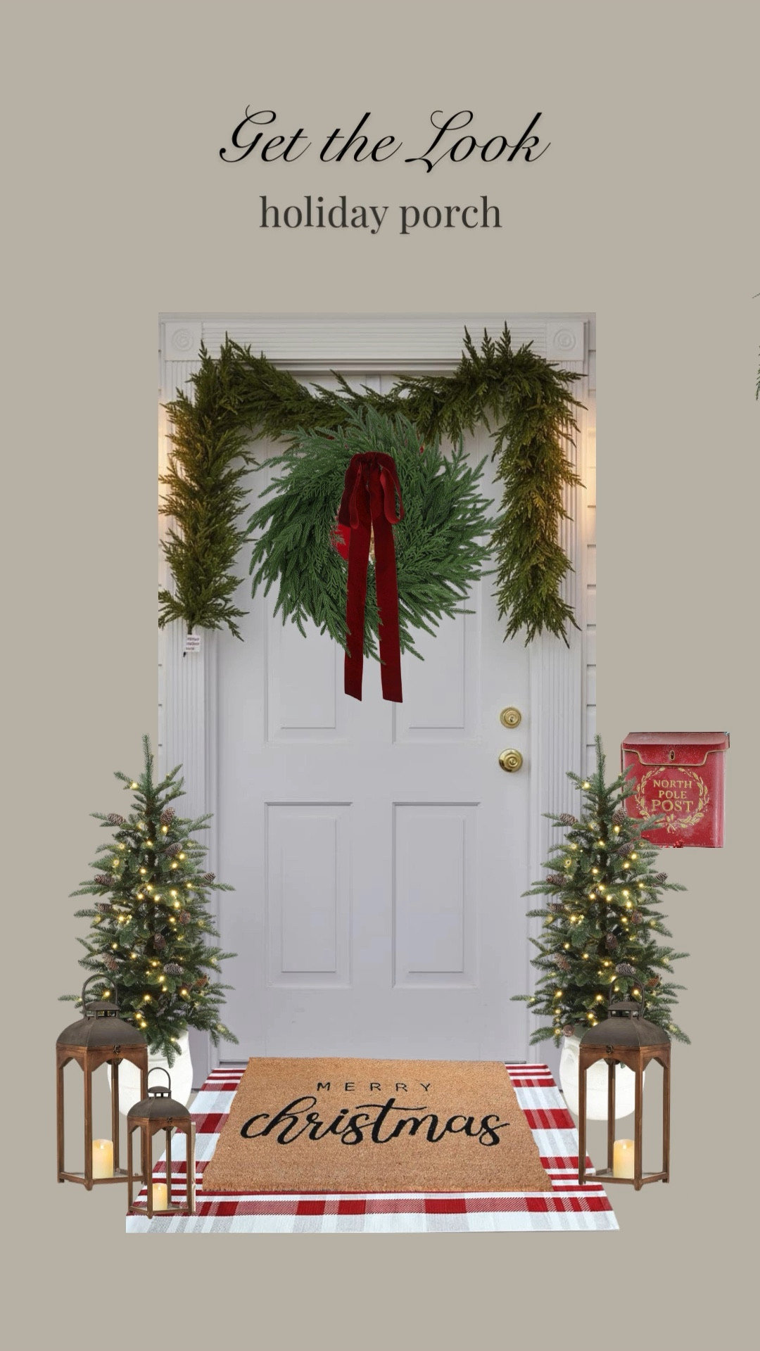 Spread some holiday cheer with these festive porch decorations from Amazon! Christmas decor, front porch, holiday decorations, Christmastime, entryway, home decor, patio, xmas, seasonal decor

#LTKHome #LTKSeasonal #LTKHoliday