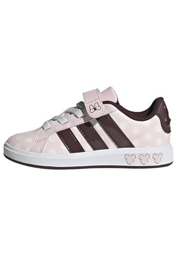Adidas Unisex-Kids Disney Minnie Mouse Grand Court, Clear Pink/Aurora Ruby/Chalk White, 13.5 | Amazon (US)