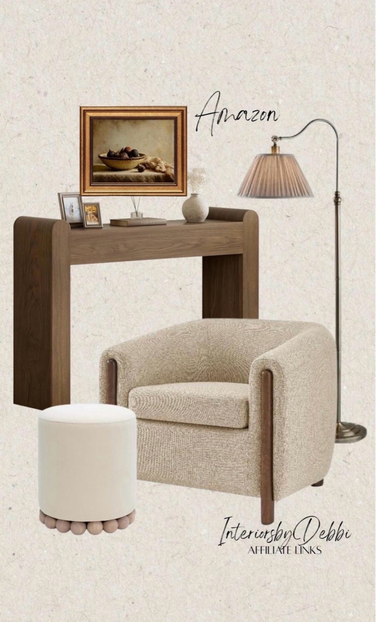Amazon Finds
Console table, accent chair, ottoman, floor lamp, art, transitional home, modern decor, amazon find, amazon home, target home decor, mcgee and co, studio mcgee, amazon must have, pottery. barn, Walmart finds, affordable decor, home styling, budget friendly, accessories, neutral decor, home finds, buy new arrival, coming soon, sale alert, high end look for less, Amazon favorites, Target finds, cozy, modern, earthy, transitional, luxe, romantic, home decor, budget friendly decor #amazonhome

#LTKSeasonal #LTKHome

Comment SHOP below to receive a DM with the link to this post on my LTK ⬇ https://liketk.it/6oEKI