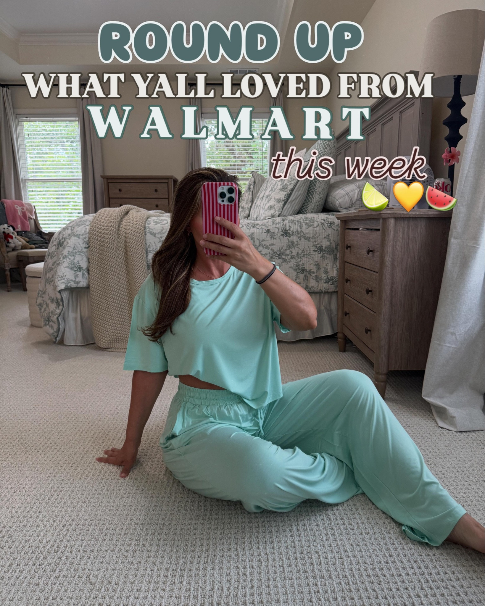round up!!! what Yall loved this week! Drop “524” below for a direct l i n k to everything!!

Jams: @silks.design 

#walmart #walmartpartner #walmartfashion #fashion #ootdinspo