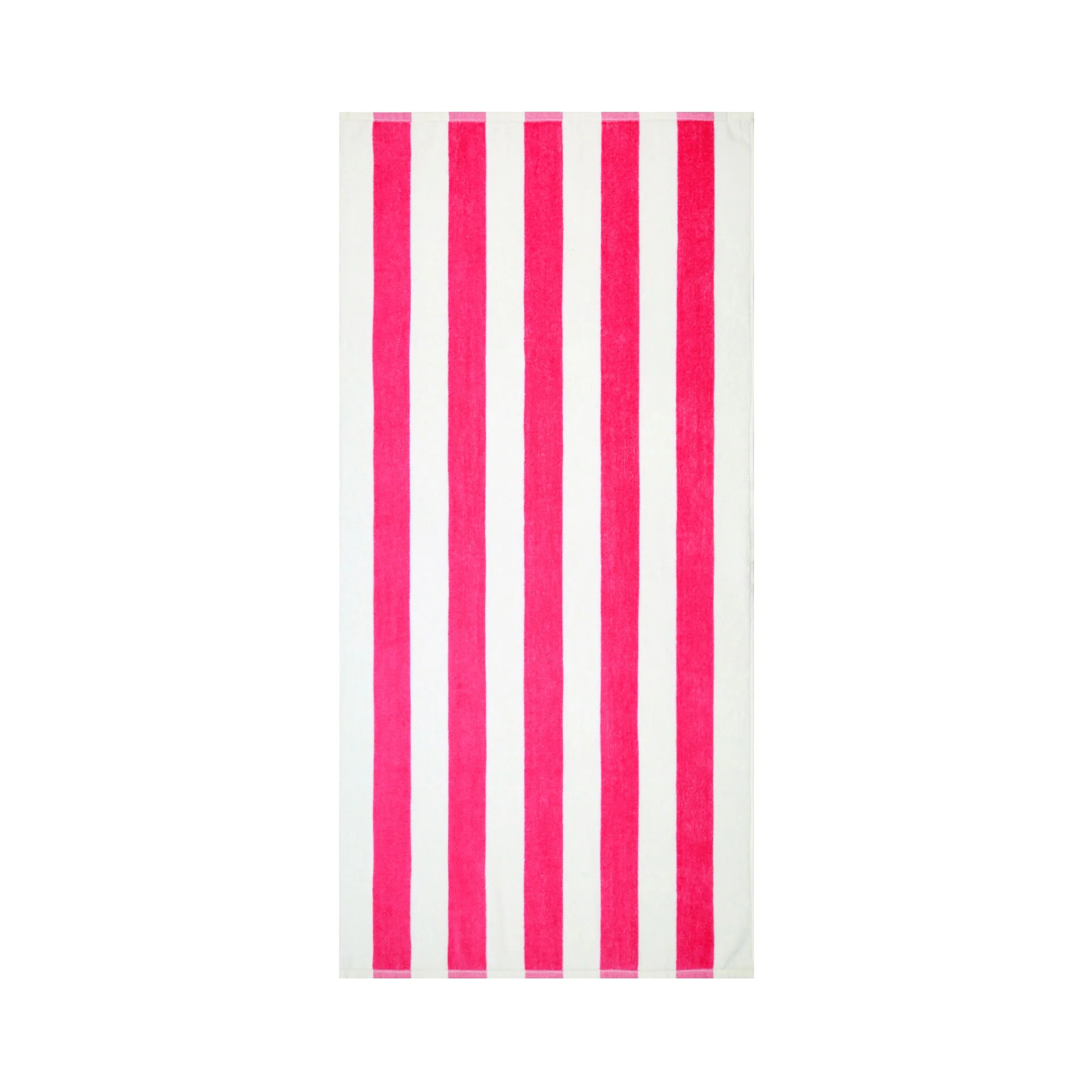 Mainstays Cabana Stripe Beach Towel, 58" x 28", Pink | Walmart (US)