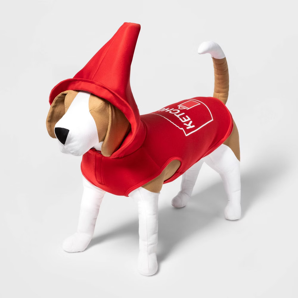 Halloween Ketchup Hoodie Dog Costume - XL - Hyde & EEK! Boutique | Target