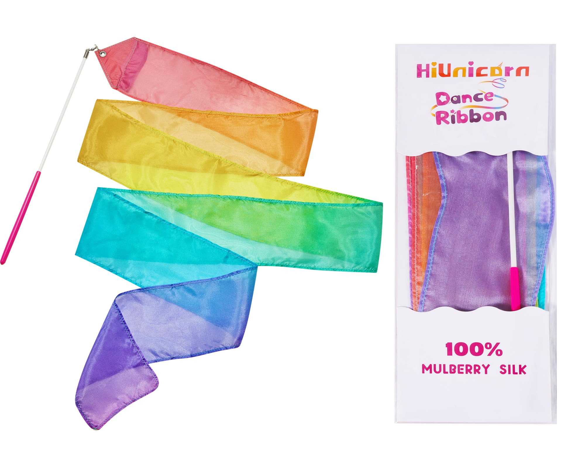 100% Silk Dance Ribbon Streamer Easter Gift Basket Filler for Toddler Girl Age 4-7, Ballerina Pri... | Amazon (US)