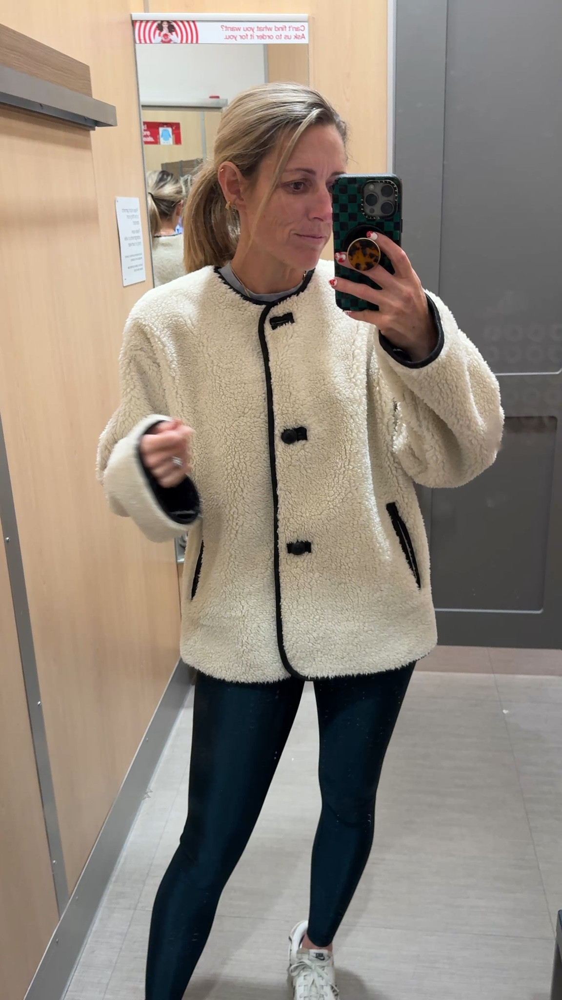 Target Finds ON SALE! This Sherpa jacket does not look like it came from target. Love the full other trim, you can dress this up or down.

#WinterJackets #TargetFINDS #TargetStyle #AffordableStyle #Jacket

#LTKmomlife #LTKSaleAlert #LTKOver40