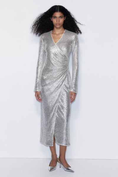 Paillettenkleid - Schwarz - Ladies | H&M AT | H&M (DE, AT, CH, NL, FI)