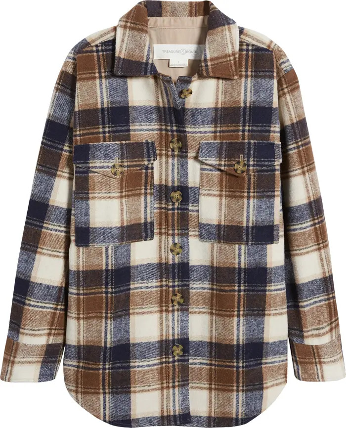 Plaid Shirt Jacket | Nordstrom