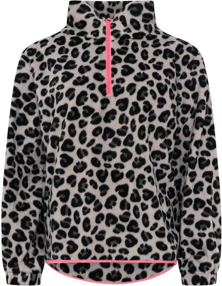 Zwillingsherz Damen Fleecetroyer Leo Classic \u2013 Fleece Pullover mit Rei\u00dfverschluss, Animalprint, Warm & Weich : Amazon.de: Fashion | Amazon (DE)
