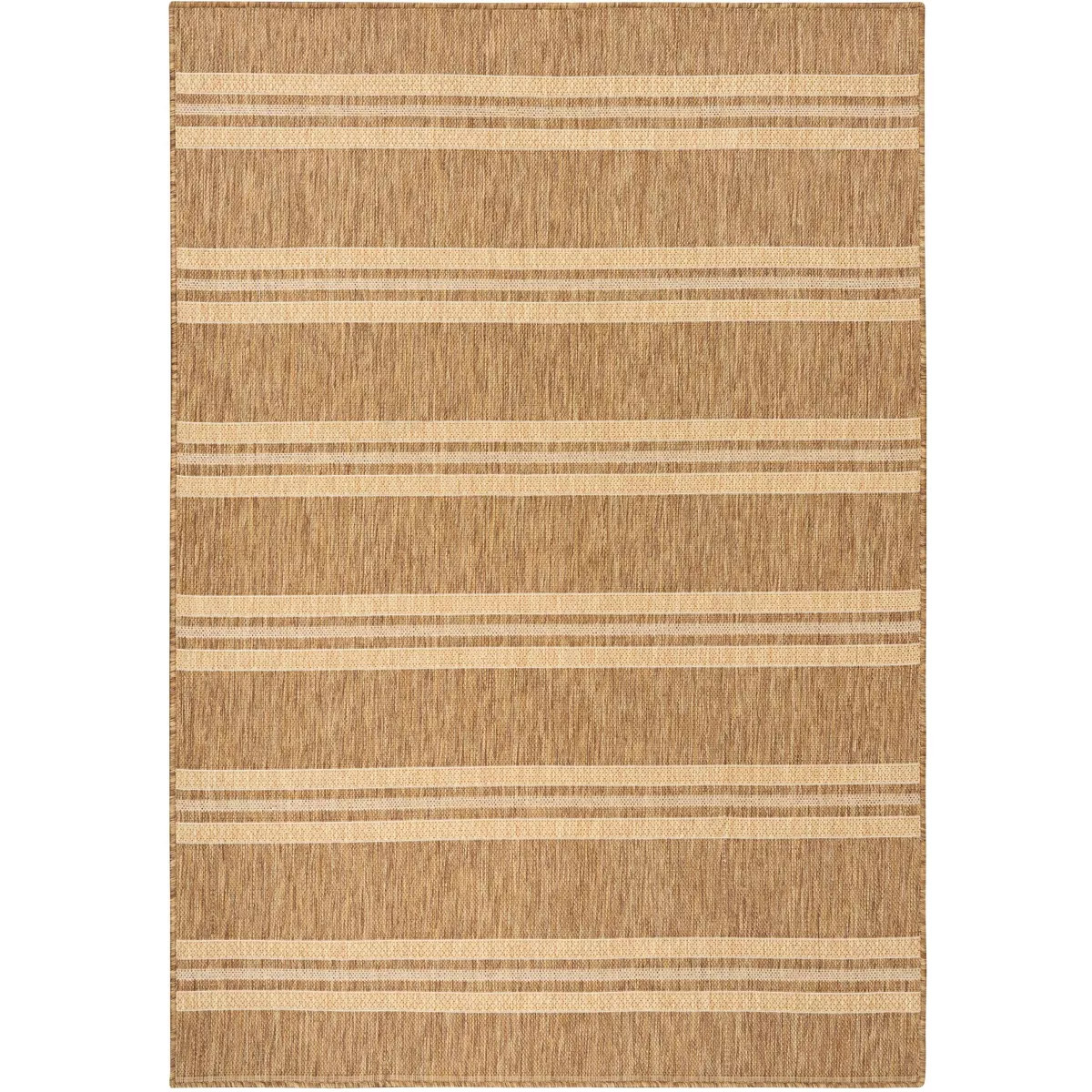 Nourison Horizon Indoor/Outdoor 6' x 9' Natural Modern Rug | Target