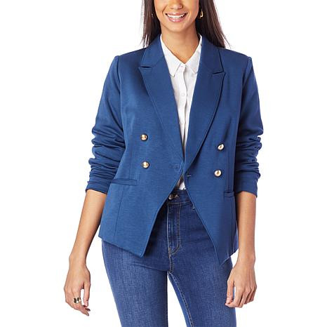 G by Giuliana Sandwash Scuba Knit Blazer - 20241052 | HSN | HSN