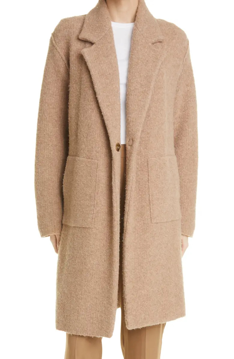 Merino Wool Blend Longline Cardigan | Nordstrom | Nordstrom