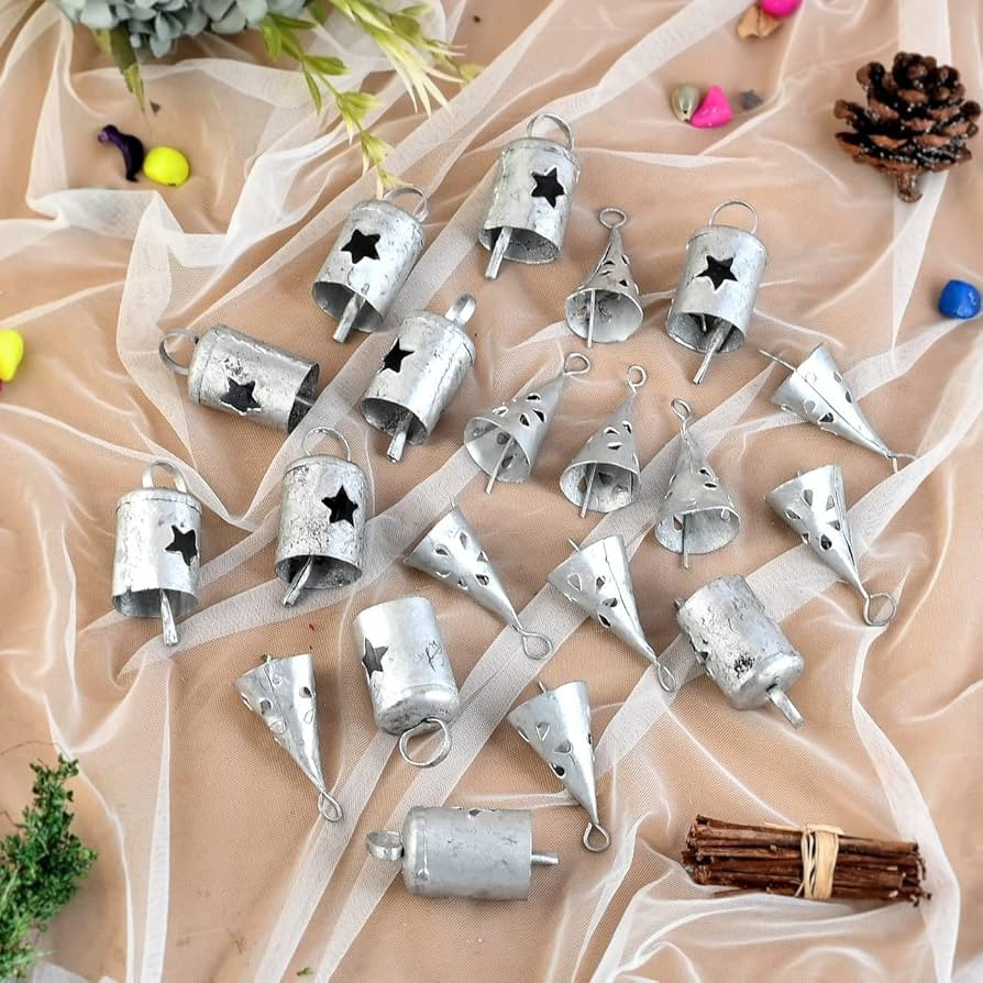 KRATI EXPORTS Soul Bells, Vintage Cutwork Iron Bells, Bohemian Decor, Indian Bells, Wind Chimes, ... | Amazon (US)