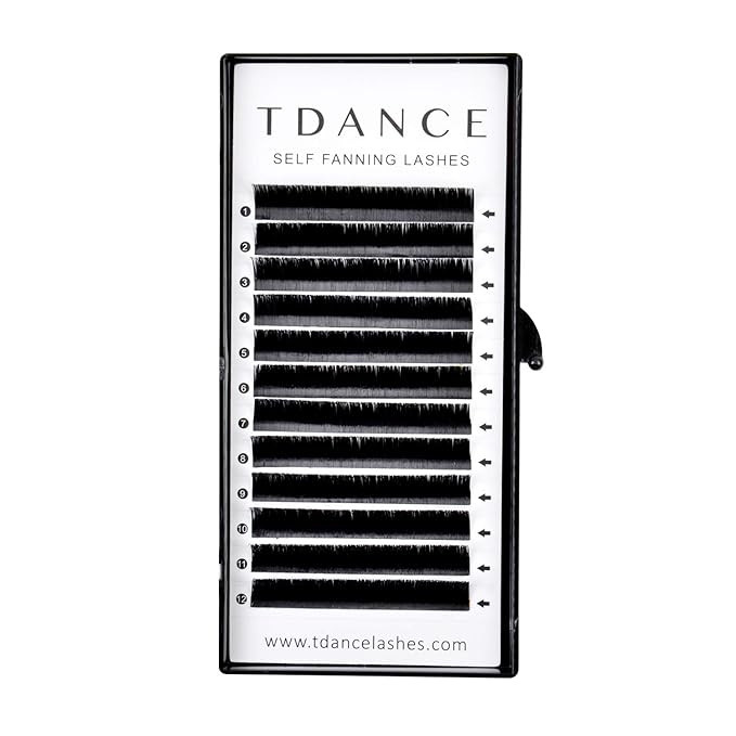TDANCE Eyelash Extension Supplies Rapid Blooming Volume Eyelash Extensions Thickness 0.07 D Curl ... | Amazon (US)