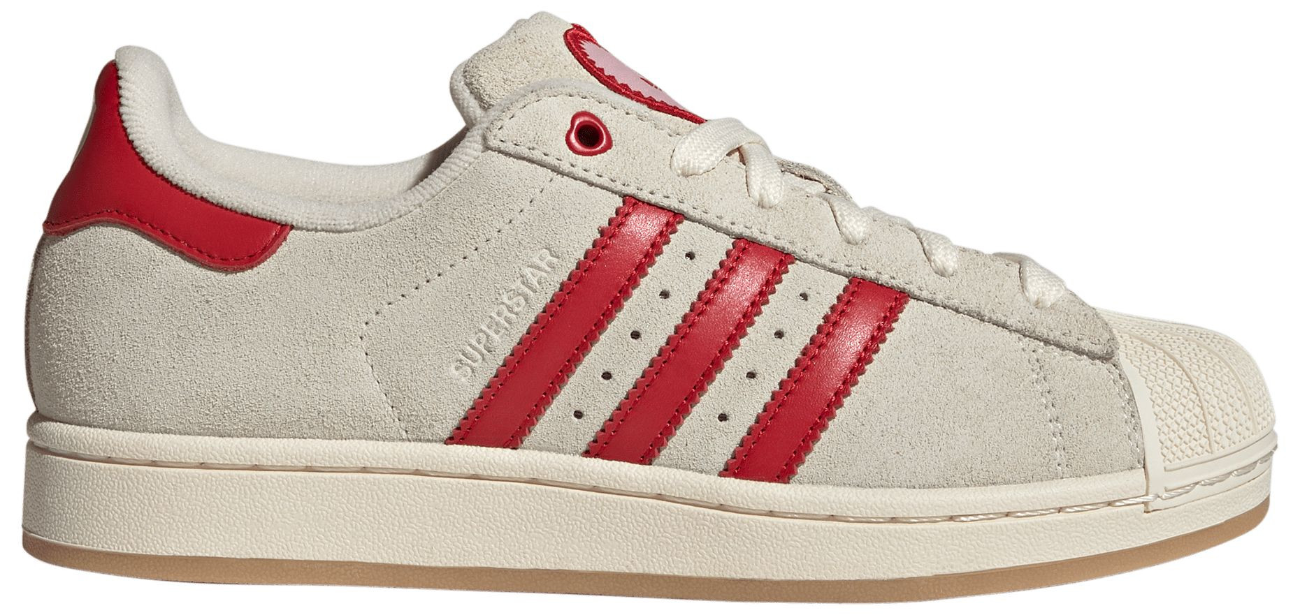adidas Women's Superstar II Patent Leather Shoes, Size 9.5, Black/Black/White/White | DICK'S Sporting Goods