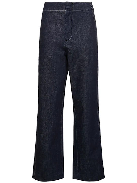 Blair high rise denim wide jeans | Luisaviaroma