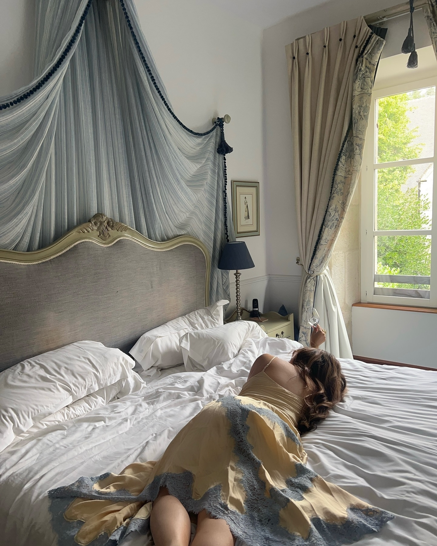 peaceful days in the chateau 
outfit linked in bio~ @revolve 

#frenchchateau #frenchcountryside #ootds #whimsy #princesscore #dreamyaesthetic #ａｅｓｔｈｅｔｉｃ #pinterestgirl #summeroutfitideas #eurosummer #lacedresses #revolveme