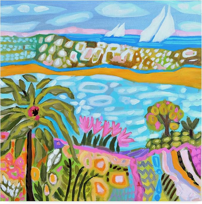 Trademark Fine Art Palm Retreat by Karen Fields, 24x24 | Amazon (US)