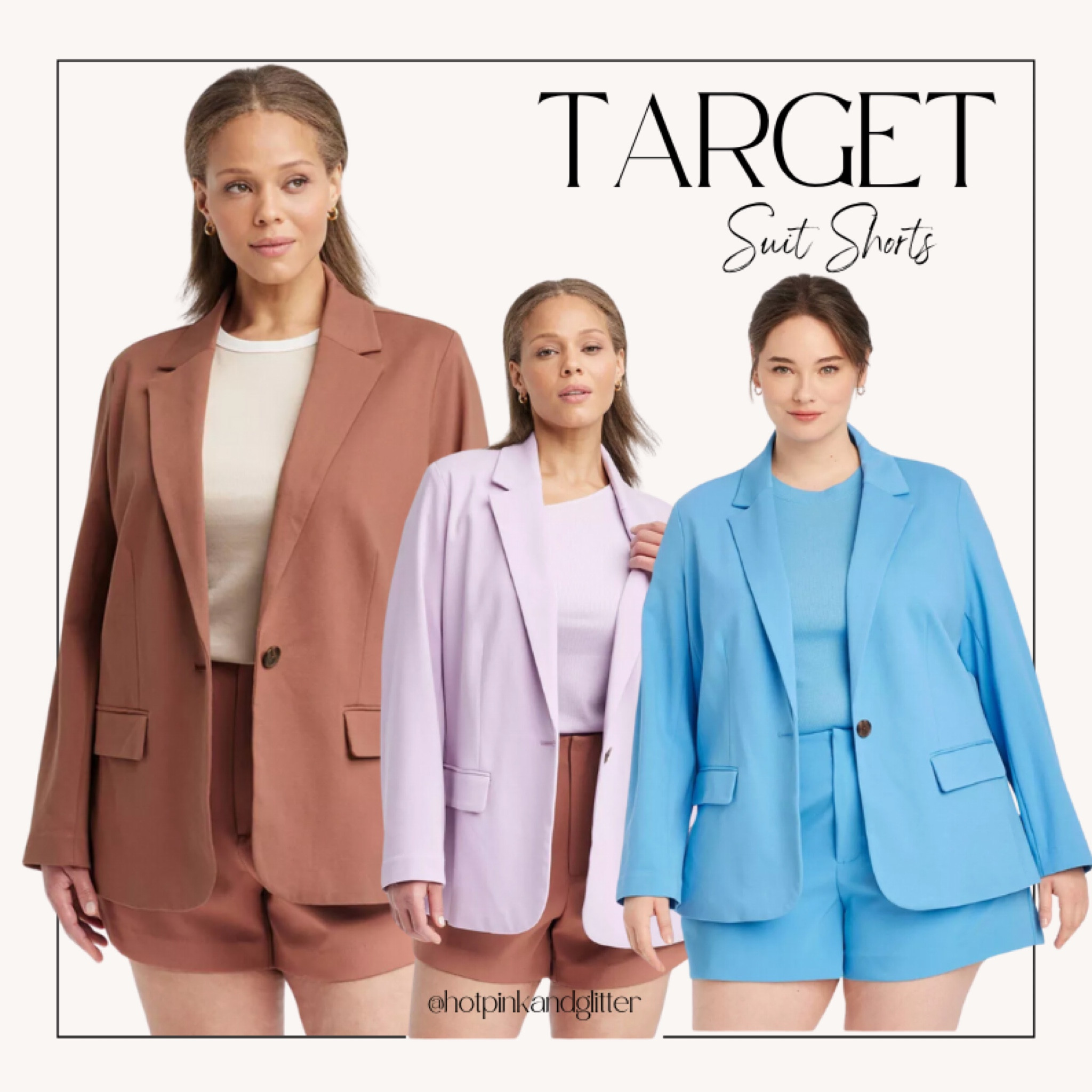 The perfect spring and summer plus size short suit set! You can mix and match these looks and pair with other items in your closet! 

#LTKworkwear #LTKplussize #LTKstyletip