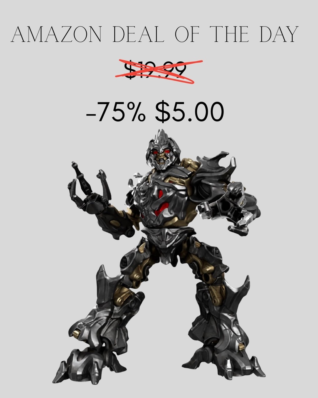 Amazon deal of the day!! 


Runnnn only $5! Saving 75%! 

Perfect gift for boys 

#LTKKids #LTKGiftGuide #LTKHoliday