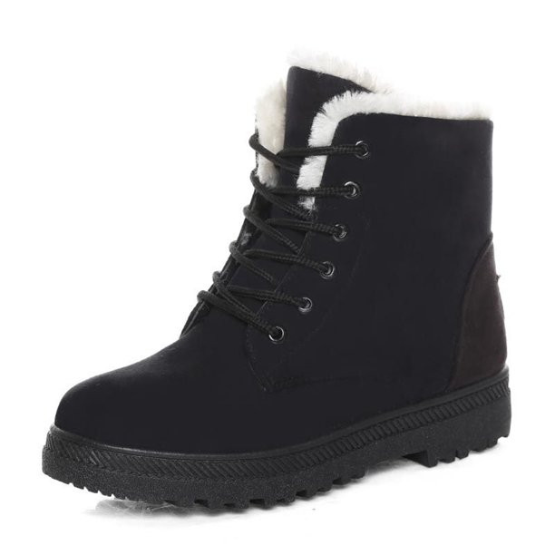 MAYZERO Women's Winter Casual Boots Fashion Snow Boots for Female 7.5 - Walmart.com | Walmart (US)