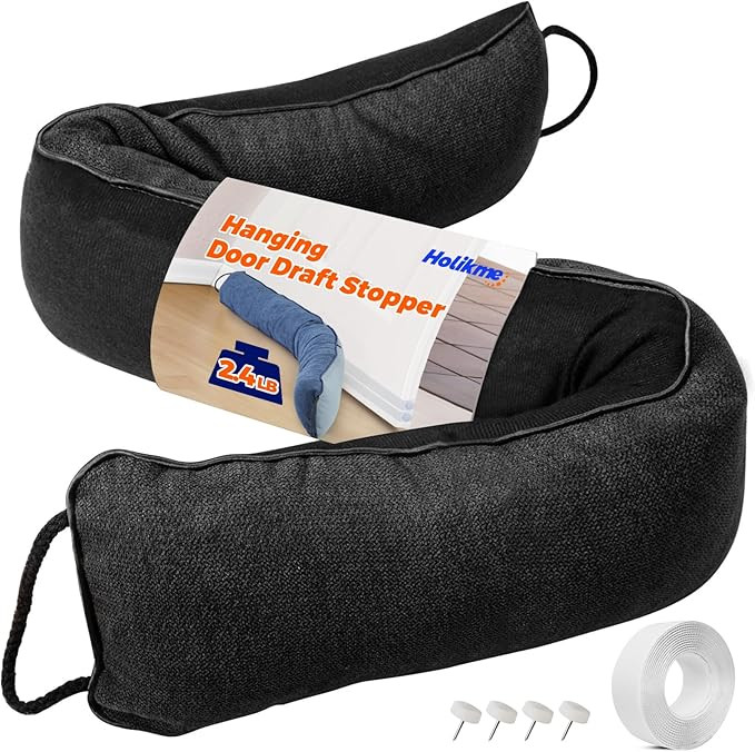 Holikme Weighted Door Draft Stopper 36 inch, Heavy Duty Under Door Draft Blocker Bottom Door Seal... | Amazon (US)