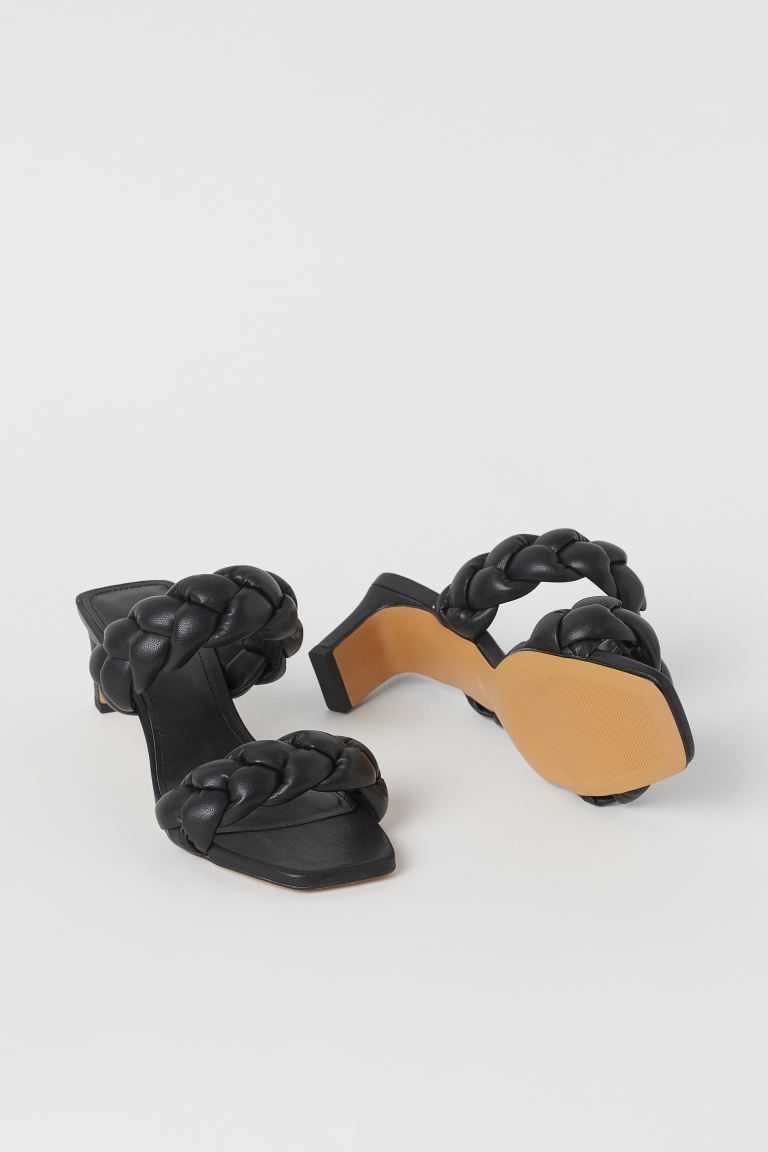 Braided Slip-in Sandals | H&M (US + CA)