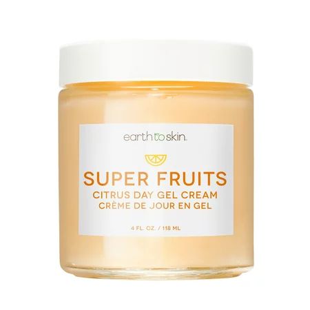 Earth To Skin Super Fruits Brightening Citrus Day Cream, 4 oz | Walmart (US)