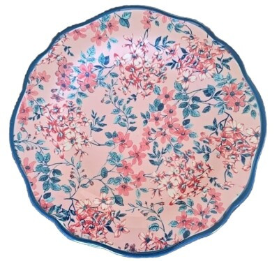 Four (4) Pioneer Woman ~ PRETTY POSIES ~ Stoneware ~ 8.75" Salad Plates  | eBay | eBay US
