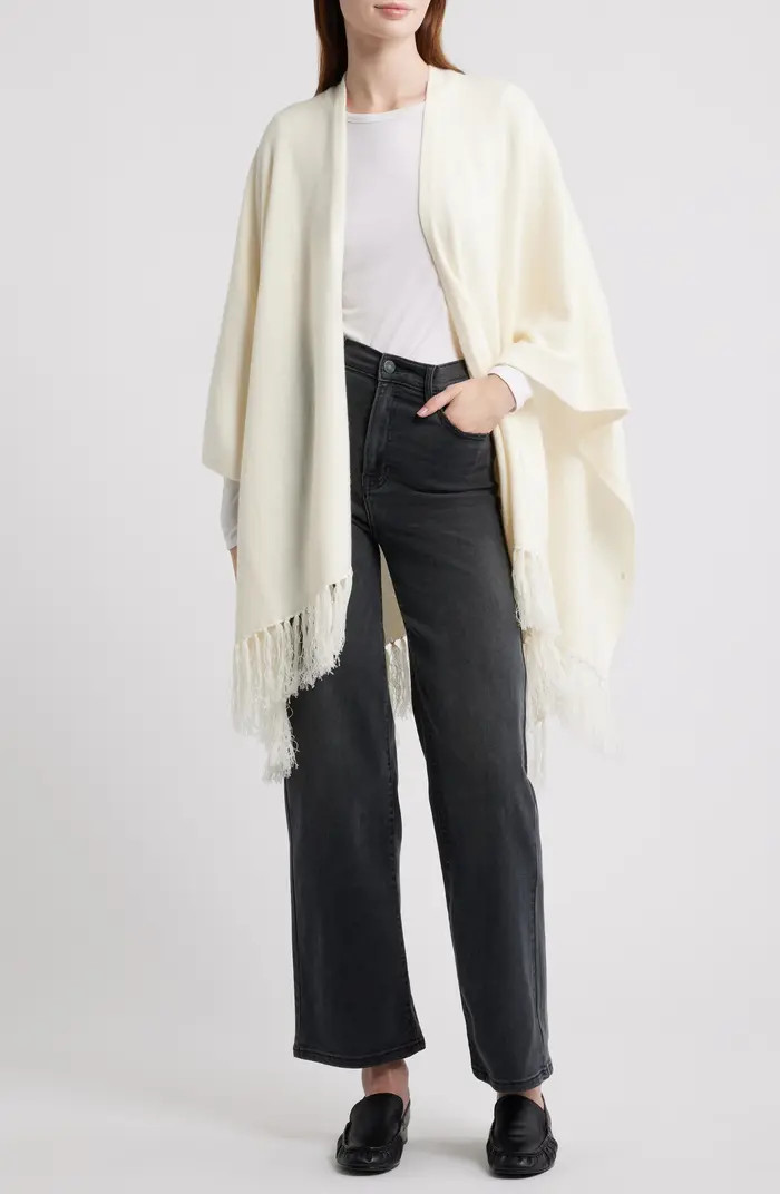 Wool & Cashmere Ruana | Nordstrom